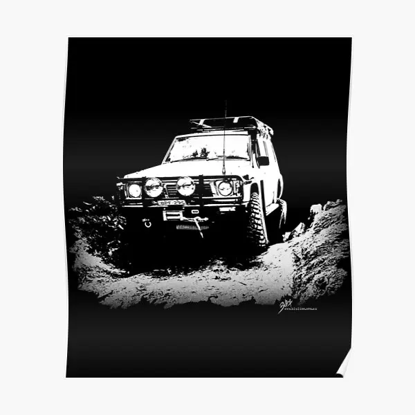 Nissan Patrol Gq  Poster Mural Modern Picture Home Room Wall Print Painting Decoration Funny Art Decor Vintage No Frame