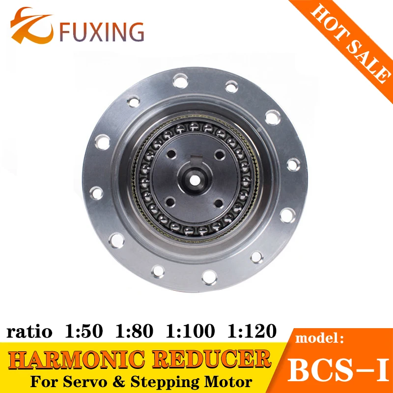 

Harmonic Gearbox Gear Reducer BCSG BCS 14 17 20 25 32 40 45 Reduction Ratio 30 50 80 100 120 160 for Servo And Stepping Motor