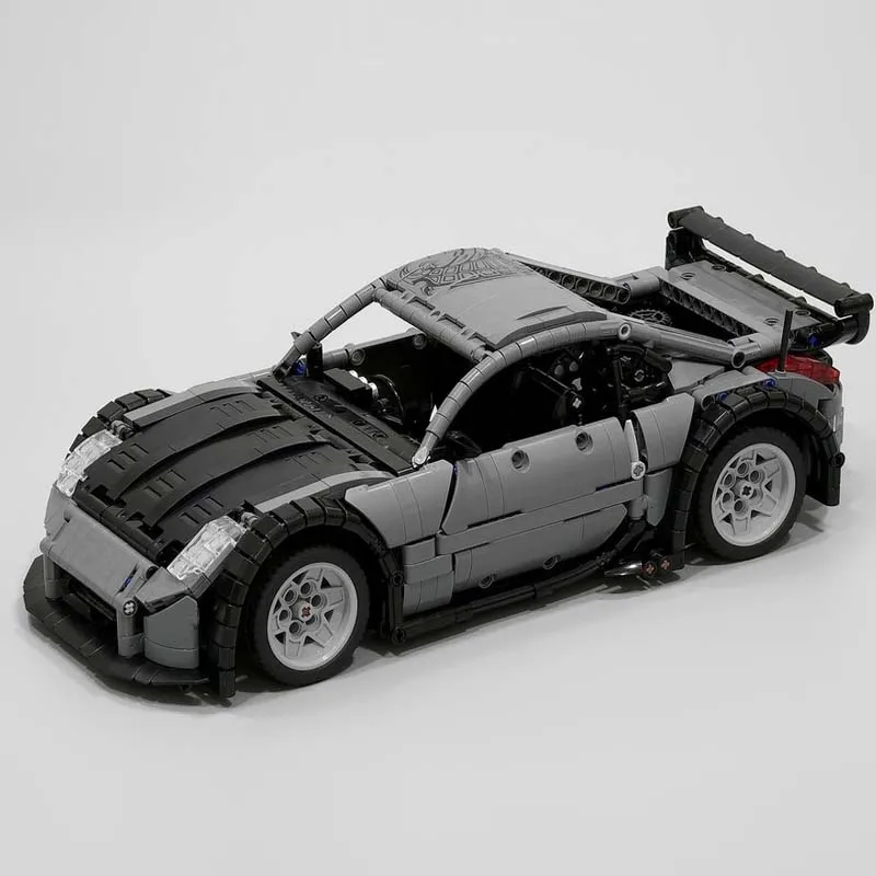 Movie Car Series Moc Building Bricks (1:12) DK's 350Z/ Supra MK4 / Lancer Evolution/ Eclipse Fast Technology Blocks DIY Assembly