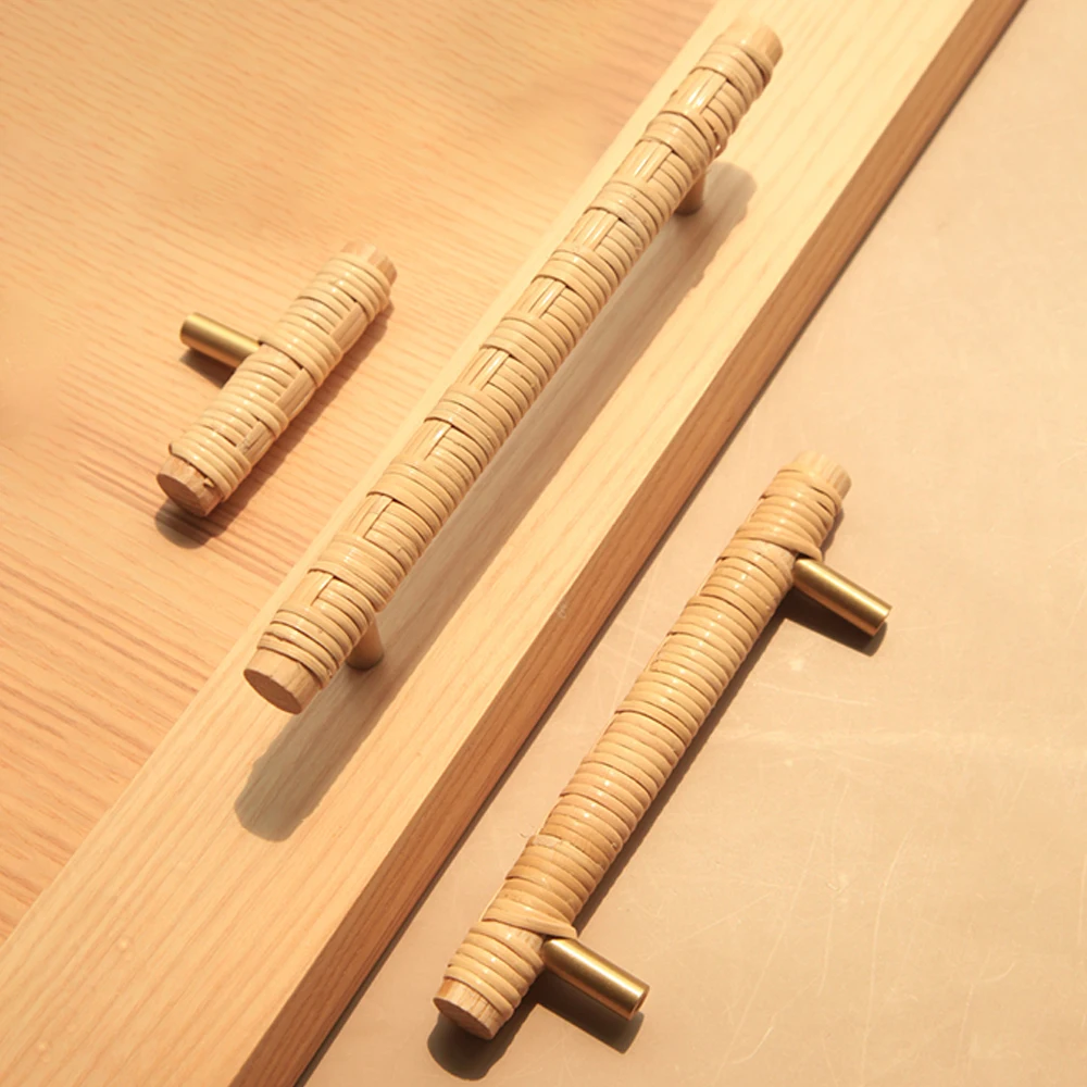 Wooden Rattan Cabinet Door Han - Unique Furniture Hardware review and price