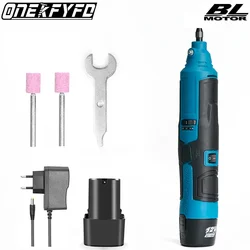 Brushless 12V 26000r/min Cordless Electric Grinder Small Handheld Polished Grinder Engraving Pen Sanding Rotary Tool