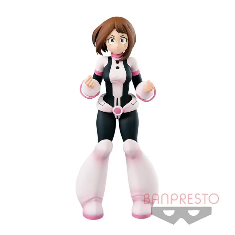 Original In Stock Banpresto The Amazing Heroes My Hero Academia Urarako Ochaco Anime Action Figure Model Boxed Toys Gift Genuine