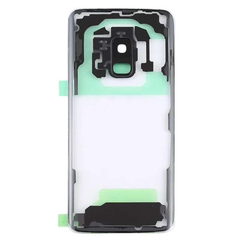 For Samsung Galaxy S9 g960f g960f/DS g960u g960w g9600 transparent battery back cover with camera lens cover