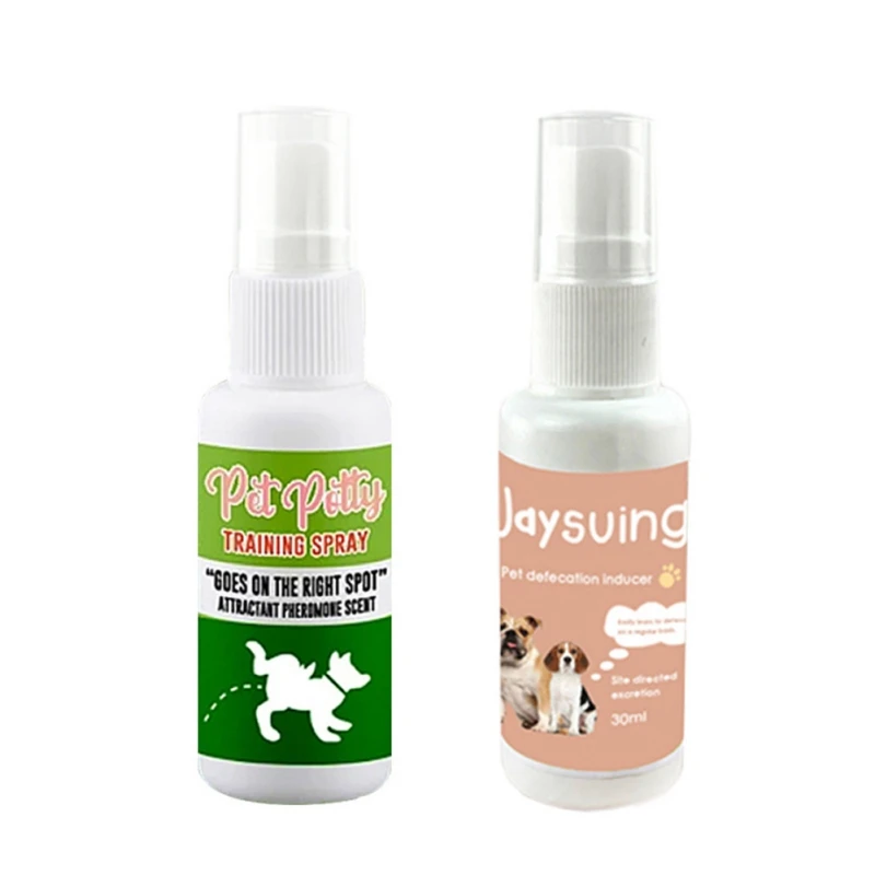 Spray d\'aide à la formation de pot pour animaux de compagnie, guide d\'entraînement de pot, animal de compagnie pour pipi chez les partenaires,