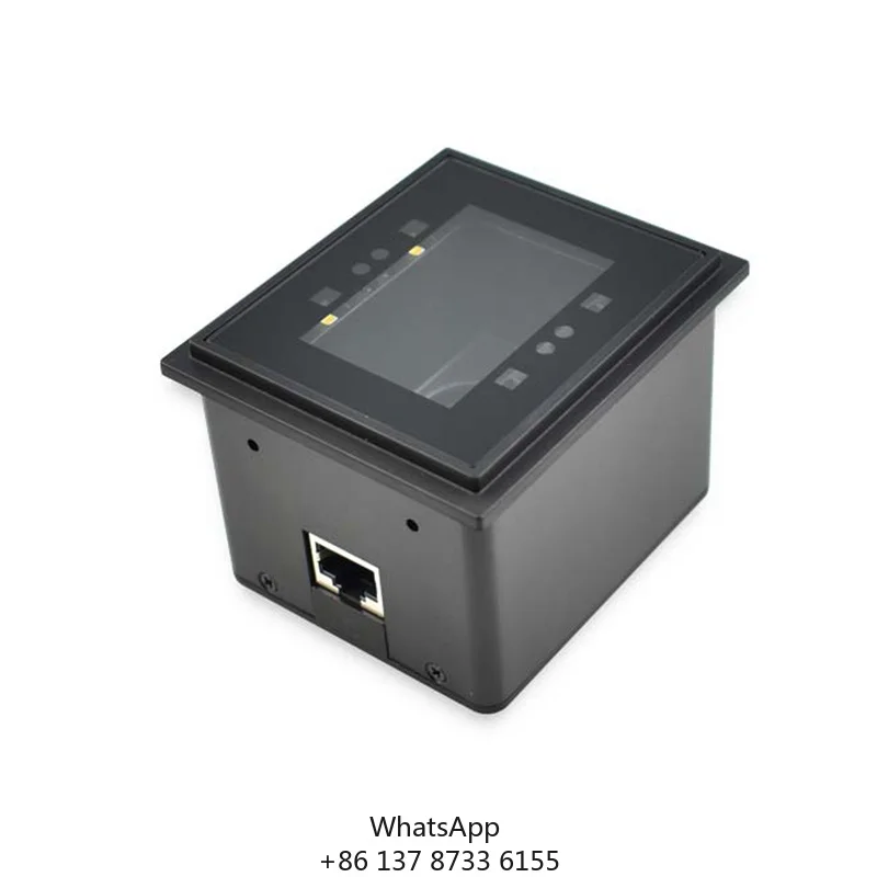 2D Stationary USB Embedded QR Code Scanner For Access Control Fixed Scanning Vending Machine With Stock Status