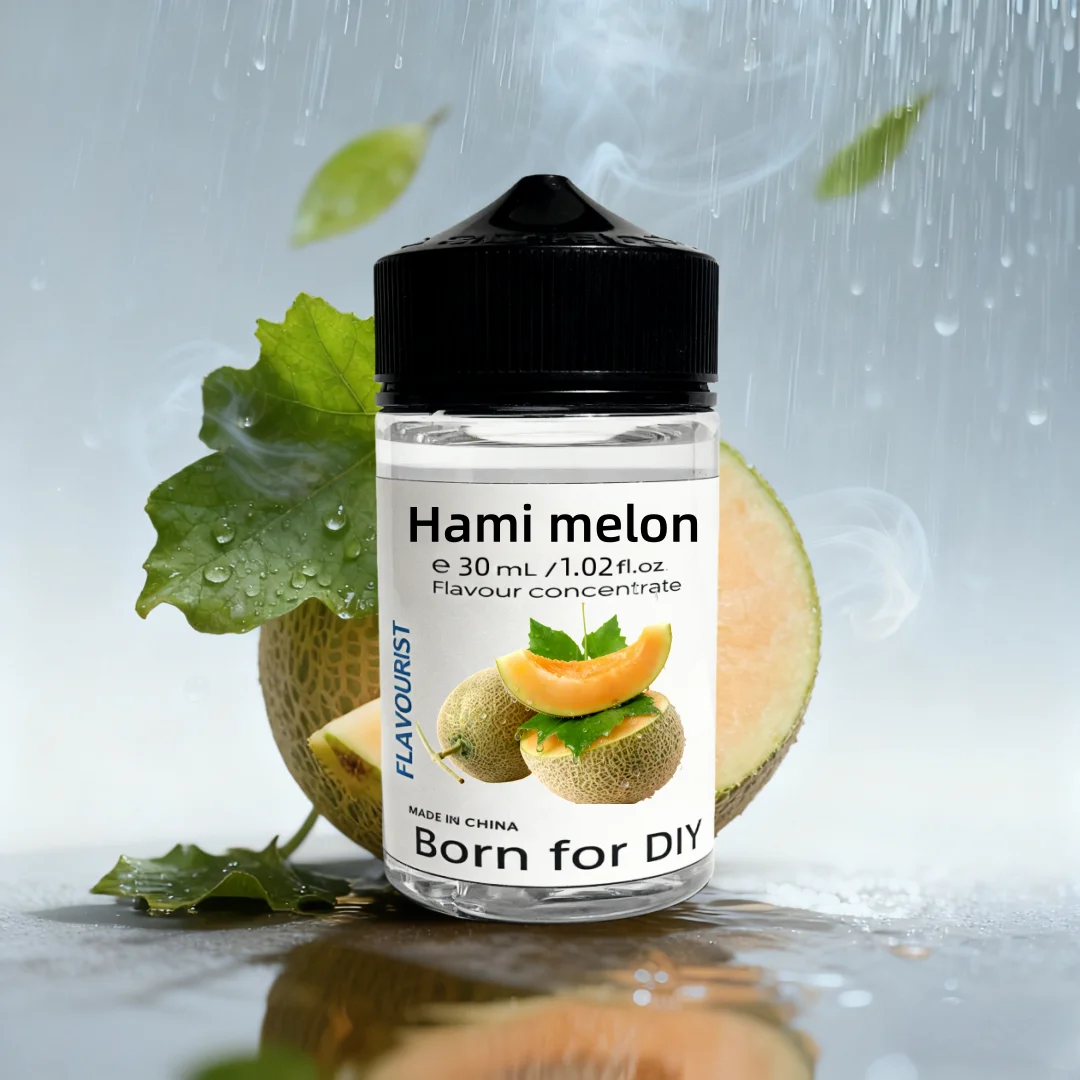 FLAVORIST Hami melón aroma sabor Agua solubilidad aromatizante Concentrado Cantaloupe esencia de fruta aceite líquido