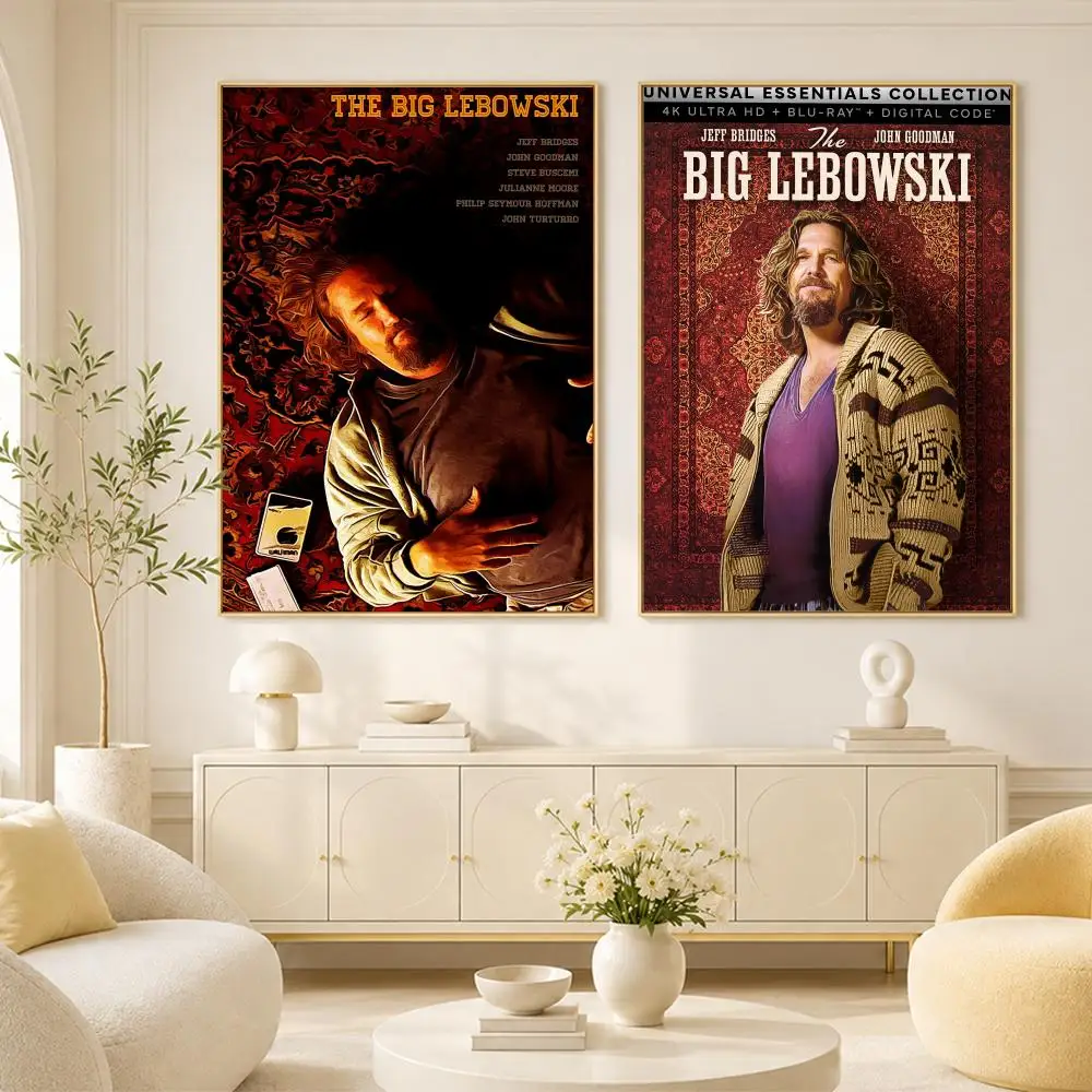 Movie The Big L-lebowskis Poster Room Home Decoration Interior Wall Art Printing Garage Posters Gift