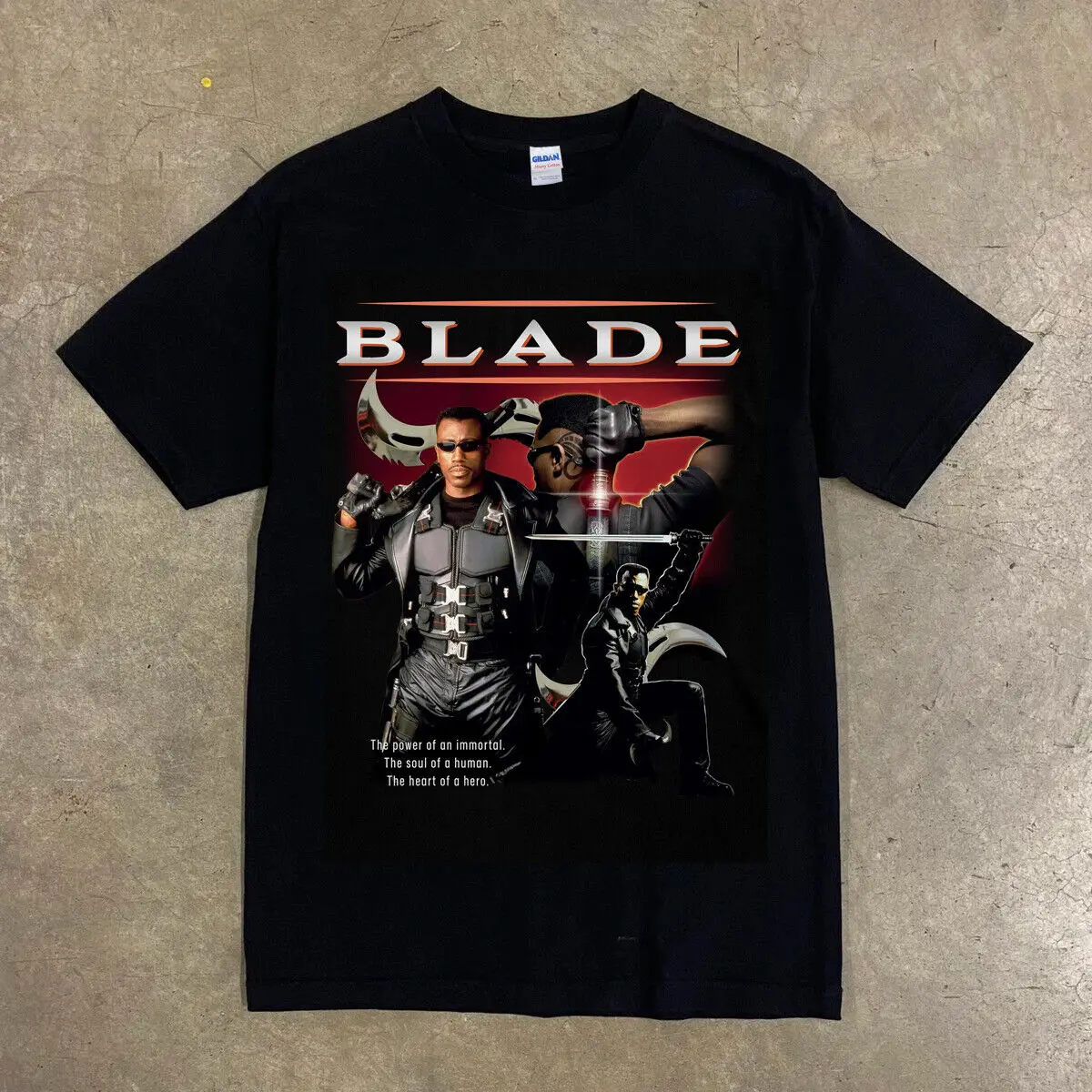 Blade Wesley Snipes Vampire Horror Movie Halloween T shirt