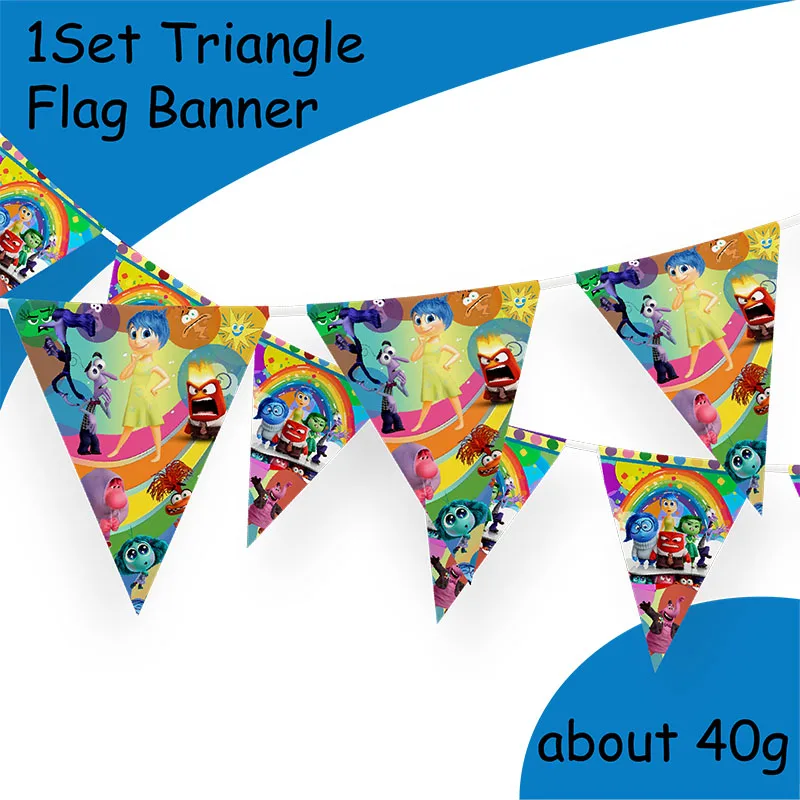 Disney Inside Out Thema Coole Party Pappbecher Banner Tischdecke Einweggeschirr Set Für Kinder Geburtstag Dekoration Lieferungen