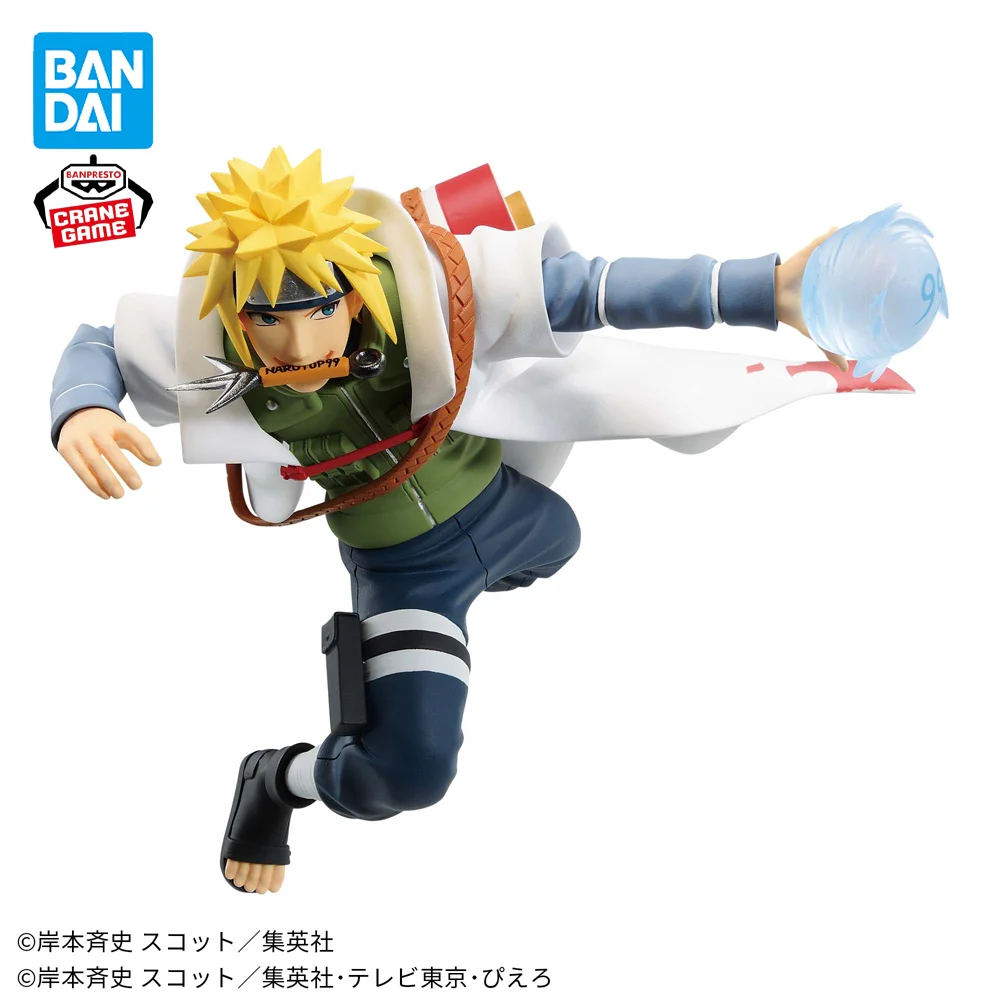 In Stock Original BANPRESTO NARUTOP99 Naruto Namikaze Minato Figure Anime Model Genuine Boxed Toy