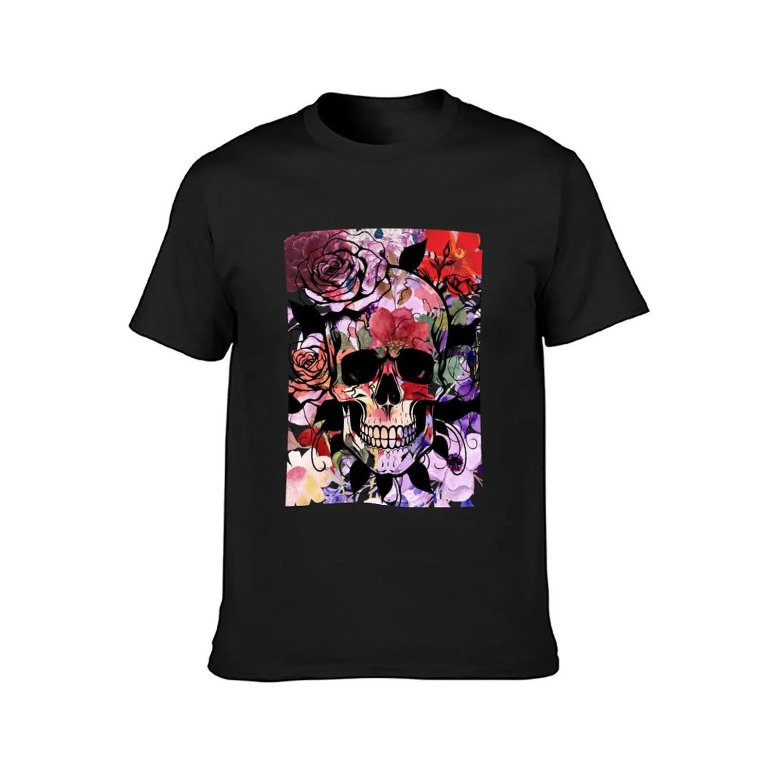 Floral Paradox T-Shirt anime clothes summer clothes heavyweights for a boy mens graphic t-shirts hip hop