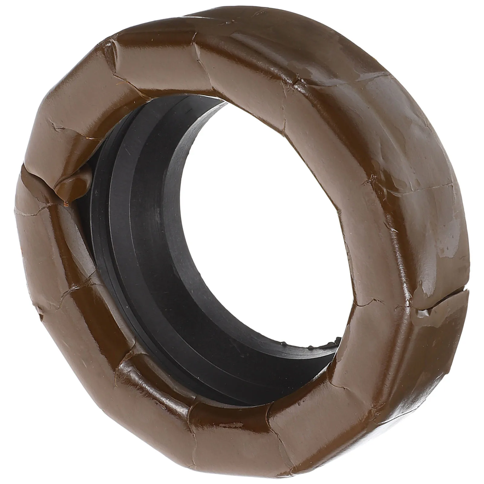

Toilet Seal Flange Ring Thick Rubber Leak Preventing Durable Replacement for Toilet Bowl Wax Ring Repair Kit and Gaskets