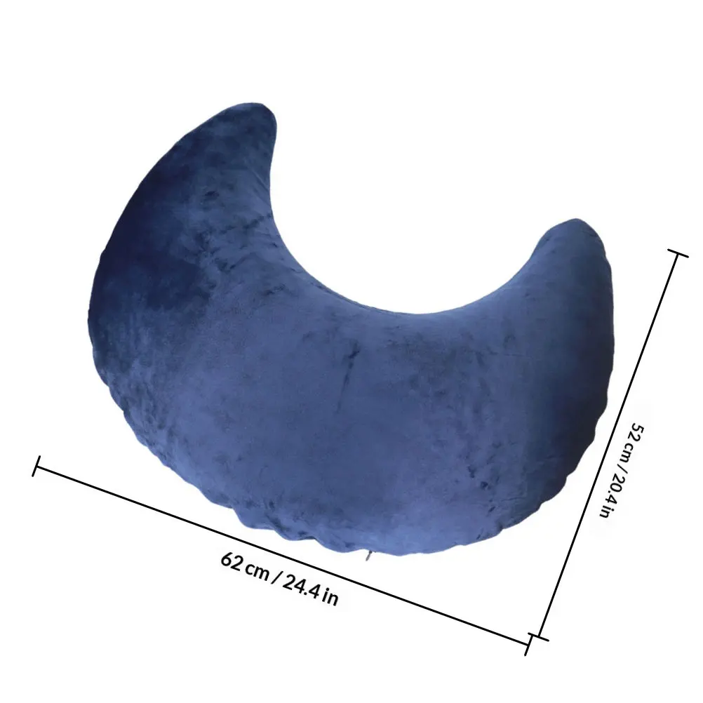 Inflatable U Shape Pillow Cushion for Sleeping Resting Office Car Sofa Bed Hair Salon Nail Salon Portable Light