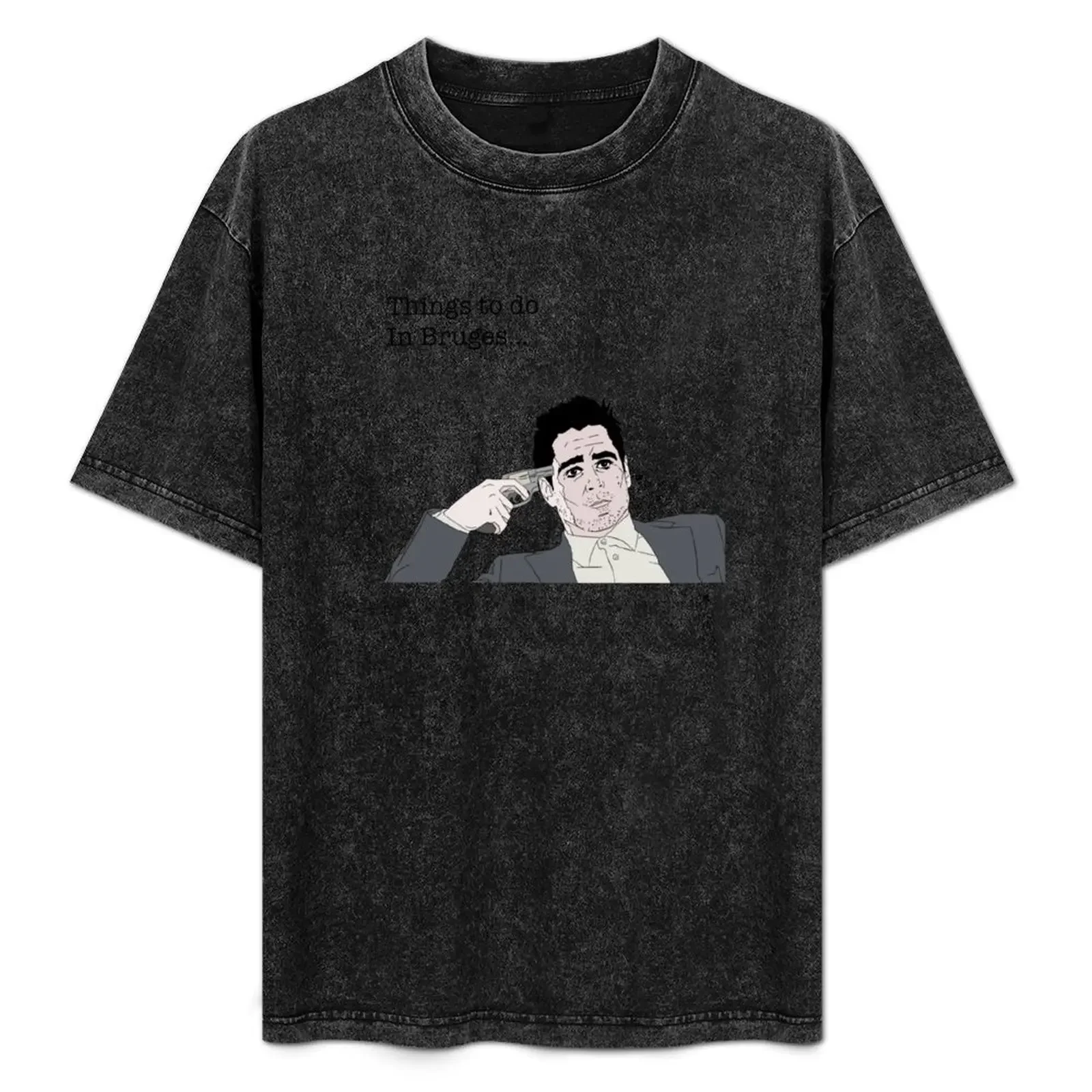 

In Bruges Design T-Shirt vintage anime shirt kawaii clothes Short sleeve tee designer t shirt men