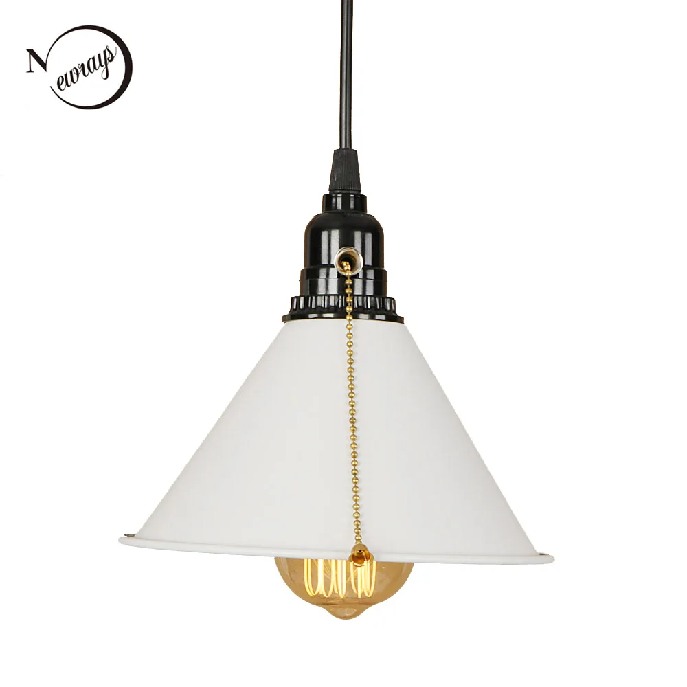 

Vintage art deco pendant light modern loft hanging lamp with switch for living room bedroom kitchen restaurant office