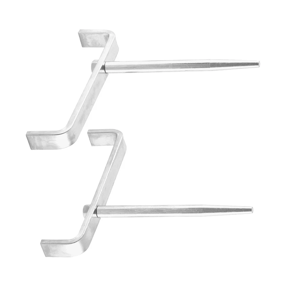 2Pcs Alloy Steel Engine Cylinder Head Support Bracket Repair Tool For Automotive Maintenance Workshop Engine Repair Tools