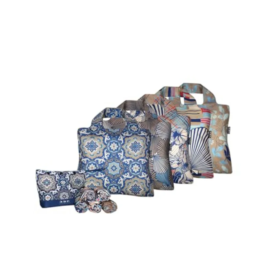 

Reusable Grocery, Eco-friendly Shopping Tote Bag, ML.P Mallorca Pouch, ed
