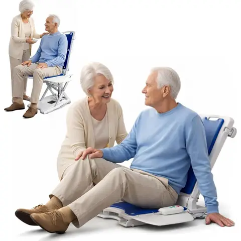 New Original Fast Shipping Power Lift Chair Floor Lift 310 lbs Push Button Assist Stand Up