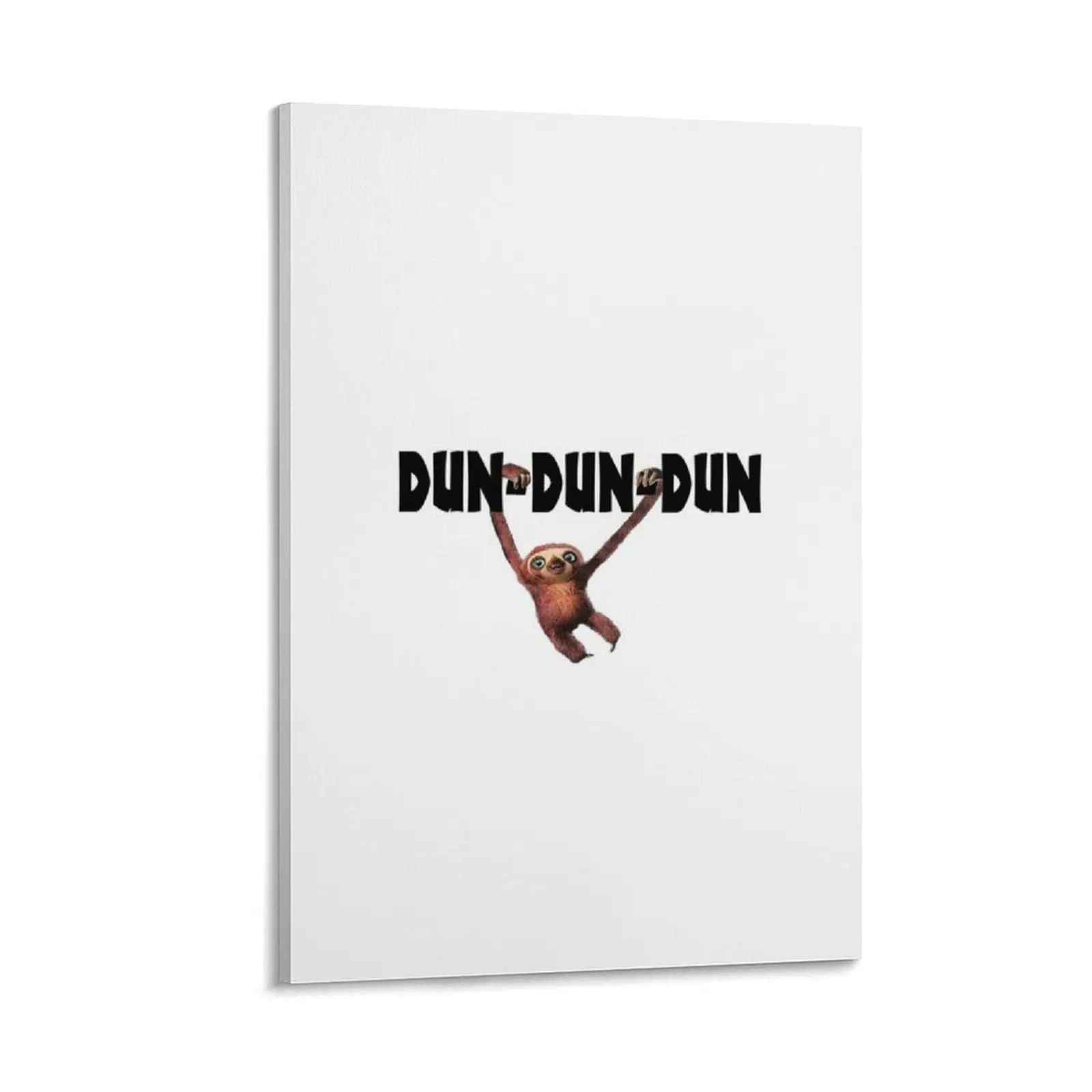 Пояс Croods Sloth Dun-Dun-Dun! Картина на холсте аниме плакат украшения фотографии комнаты стены украшения дома роскошь