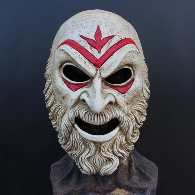 

Adventure Game Assassin Creed Odyssey Resin Mask Cosplay Birthday Party Halloween Carnival Masks Collect Decorate Props