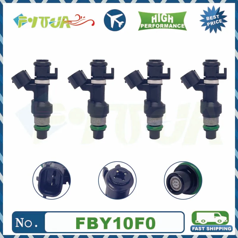 

4pcs Fuel Injection FBY10F0 For Nissan Almera Classic B10 Almera B10RS Nozzle Injection 16600-95F0A FBY21B0 High Quality