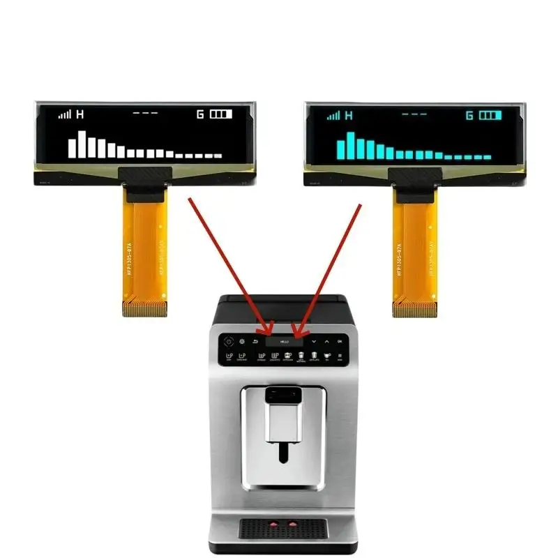 1Pcs 2.23in LCD Display OLED For EA89 EA891D EA895N EA8901 EA891C10 EA891110 EA89N10 EA895N1 Repair Accessories For Krups