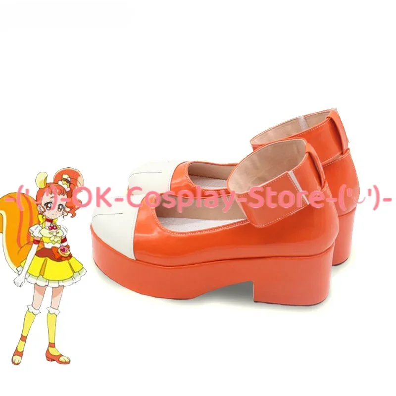 [Aangepast] KiraKira Arisugawa Himari Cosplay Schoenen Anime Rollenspel Prop Halloween Carnaval Party PU Lederen Laarzen