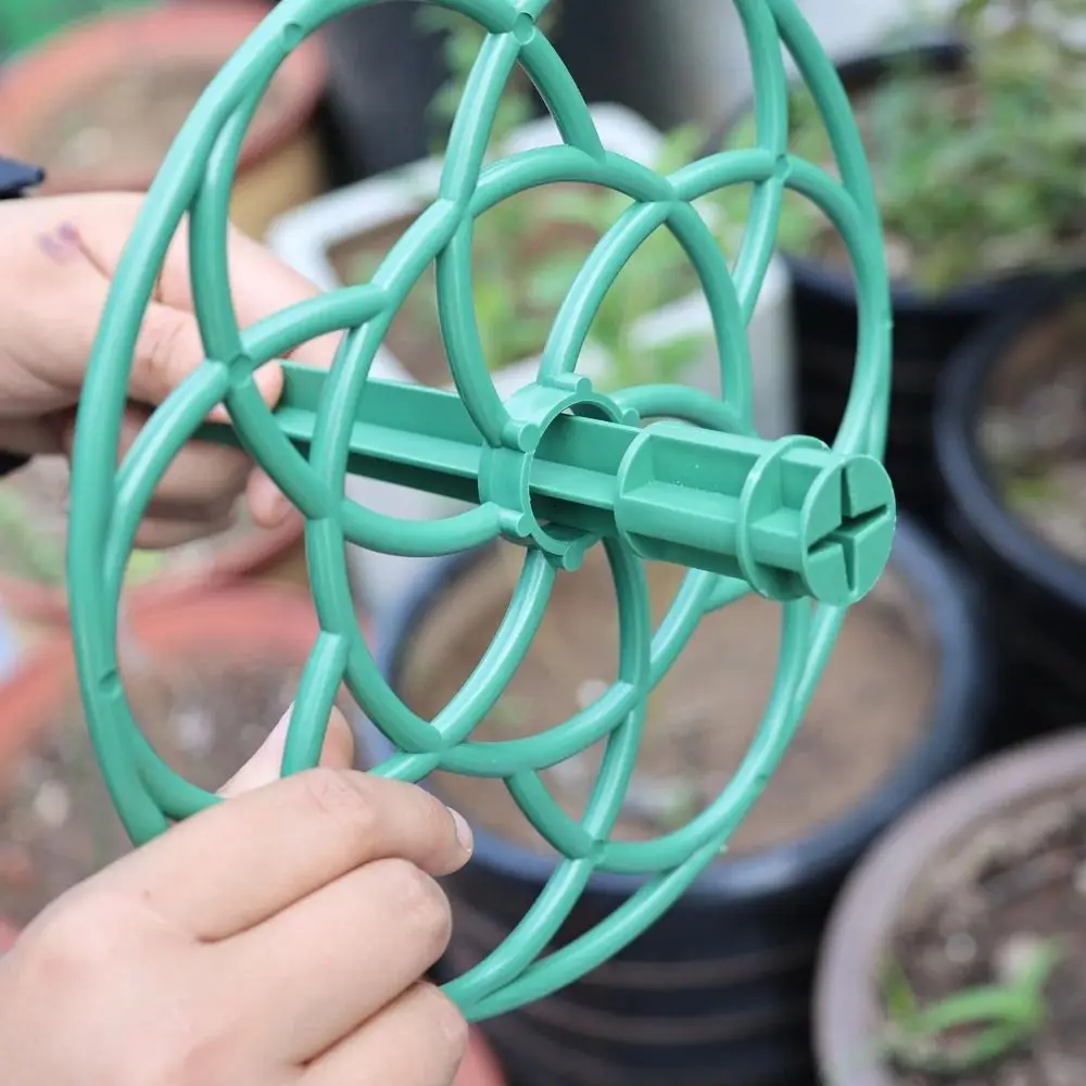 

S/M/L Bonsai Climbing Frame Plastic Multi-layer Plant Cage Support Stand Stackable Sunflower Shaped Bracket Gardening Supplies