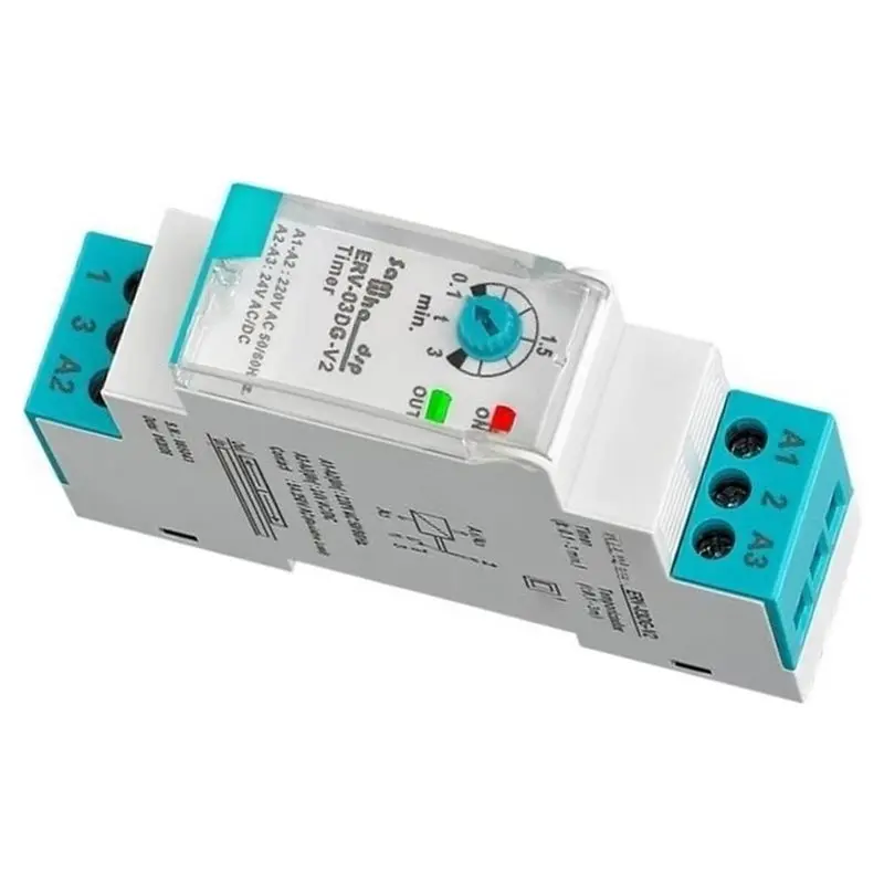 ERV-03DG-V2 Delay Relay Switch 0.1-3S Adjustable Timer