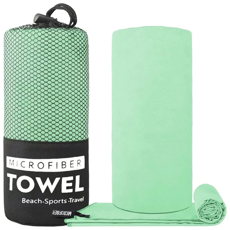 Sporttuch aus ultrafeiner Faser für Outdoor-Reisen, Schwimmen und Strandnutzung, sandfrei, hohe Saugfähigkeit, weich, hautfreundlich, praktisch