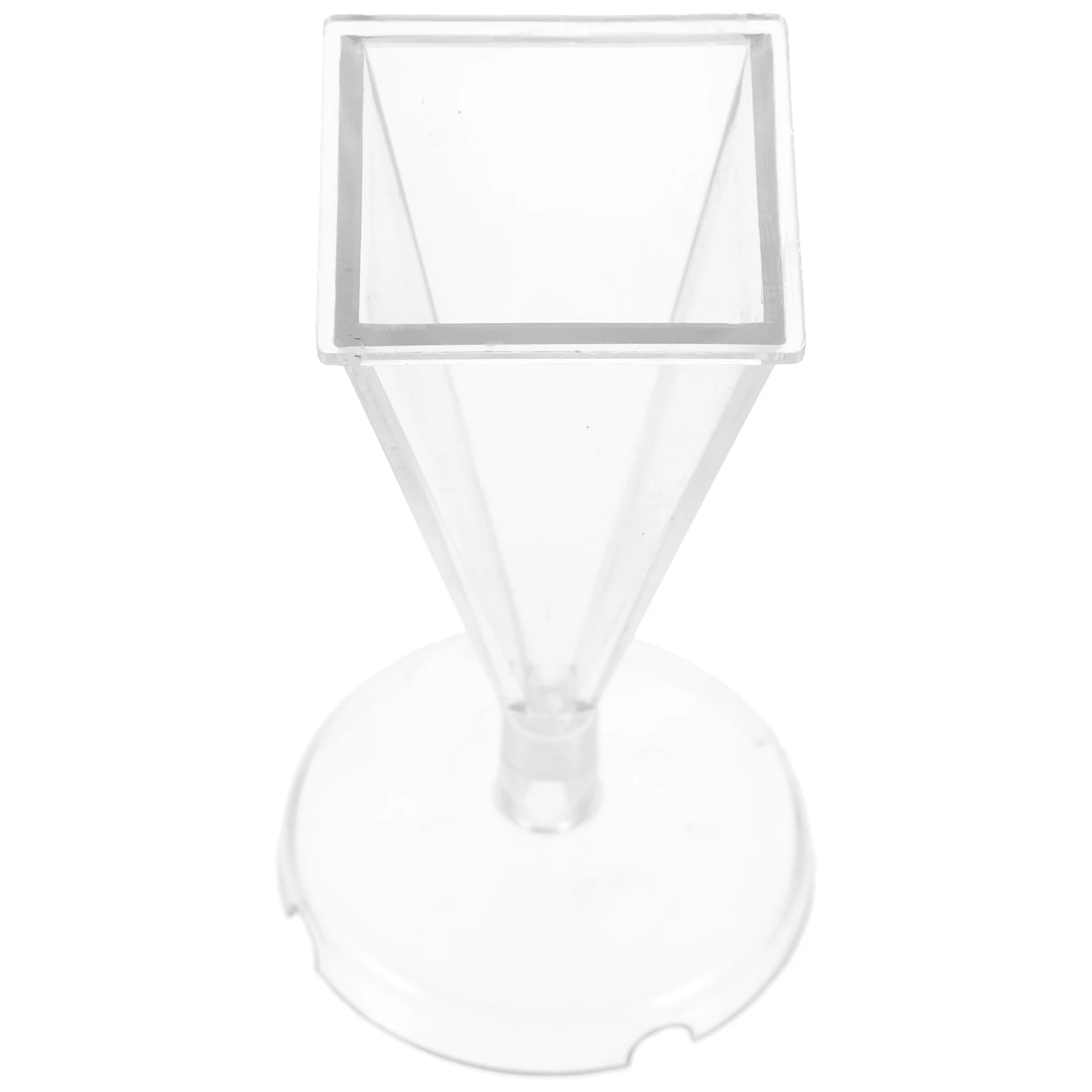 

Transparent Acrylic Pyramid Mold Creative DIY Aroma Soap Making Mold for Desktop Ornament Craft Resin Projects