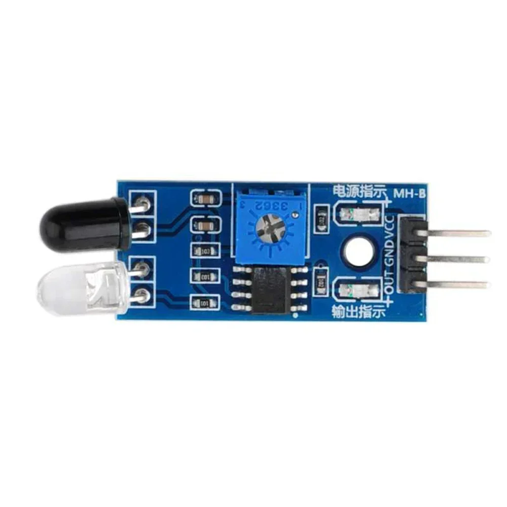 10PCS IR Infrared Obstacle Avoidance Sensor Module for Arduino Smart Car Robot 3-Wire Reflective Photoelectric Detection Sensor