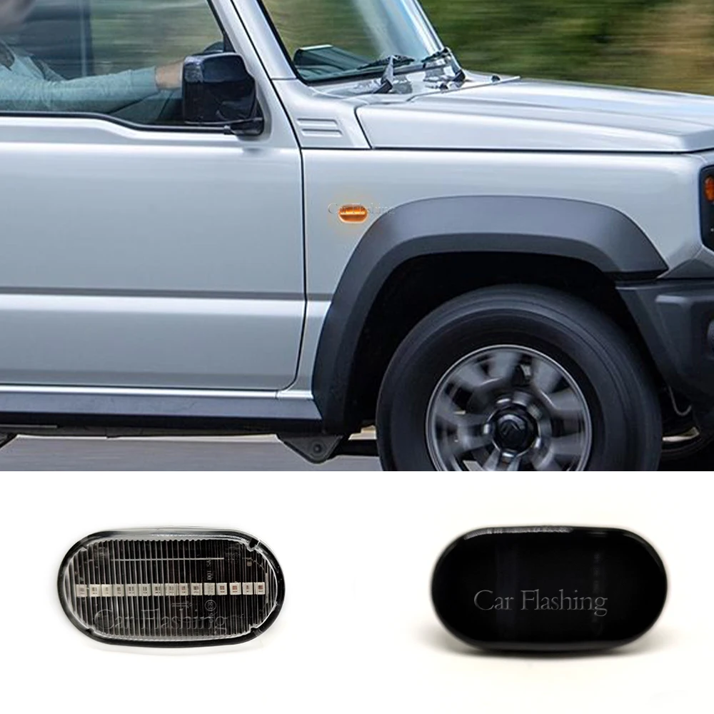 For Suzuki Jimny JB64W JB74 JB23 JB64 For Mazda For Chevrolet Dynamic Side Marker Turn Signal Indicator Repeater Light