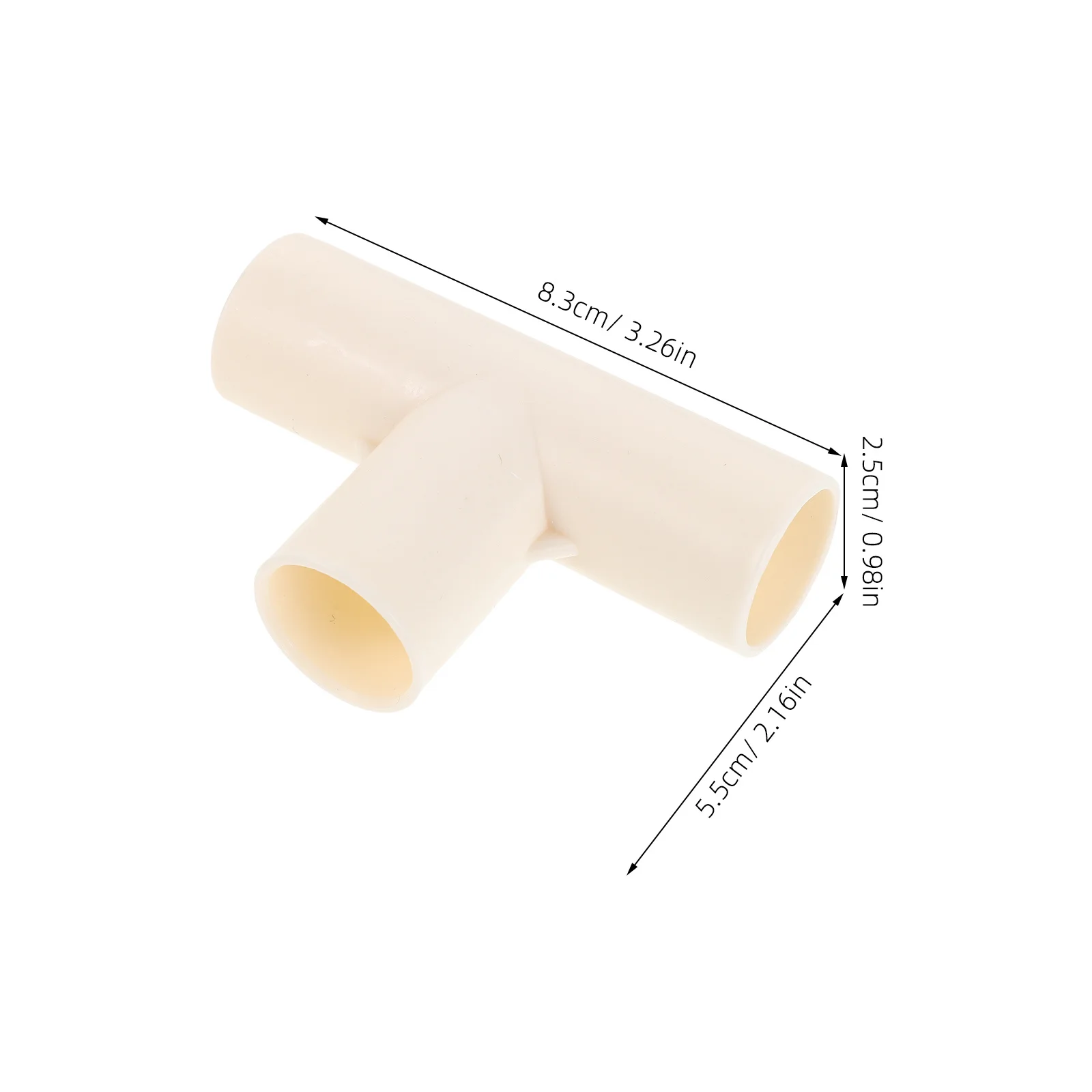 20 قطعة من وصلات استبدال ساحة اللعب للأطفال على شكل حرف T لأجزاء موصلات بلاستيكية لتجميع روضة اللعب والأثاث الخارجي #6