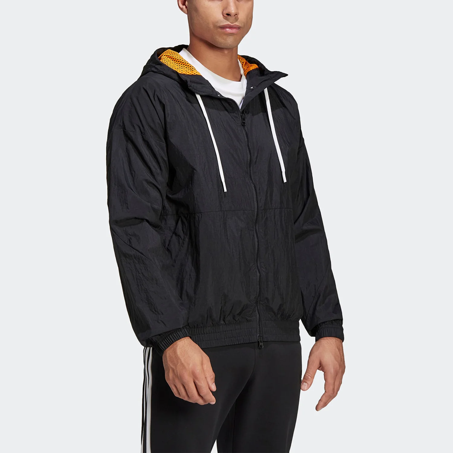 Chaqueta con capucha holgada para hombre deportiva y de ocio genuina Adidas HF4851
