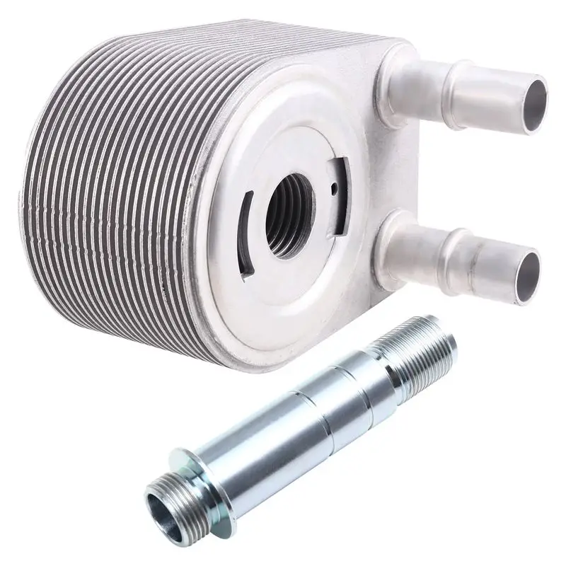 

A65P-Transmission Oil Cooler Assy AL3Z6-A642-A AL3Z6A642B For Ford F-150 Raptor 6.2L Engine Oil Radiator Cooler