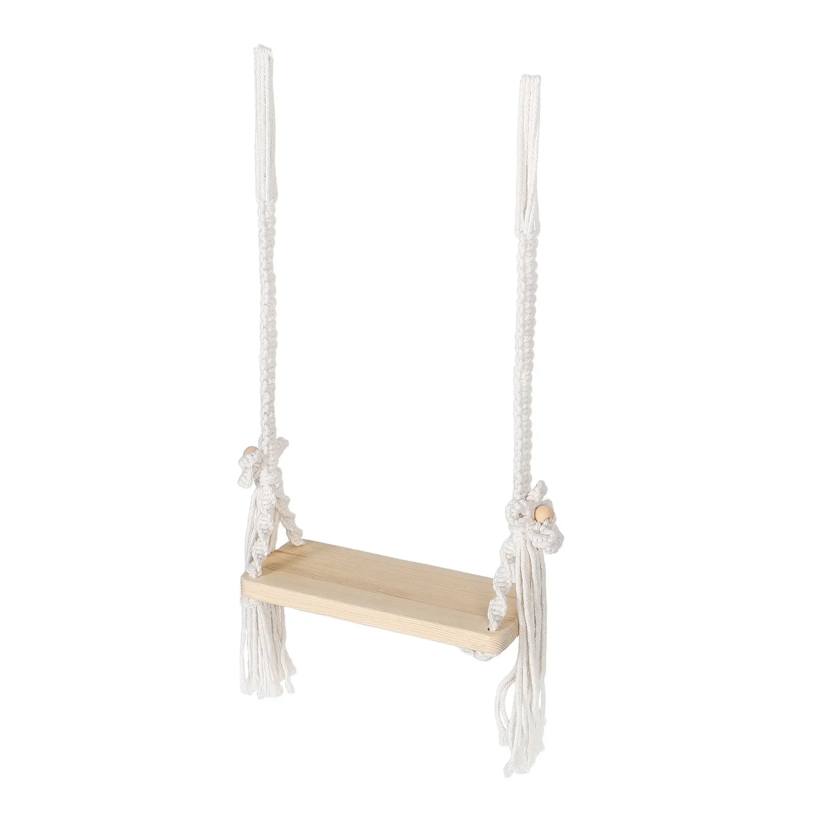 新生児スイング写真撮影用小道具-木製シート-ベビーフォトシュート-素朴な幼児用写真椅子-室内屋外兼用-新生児スイング写真小道具