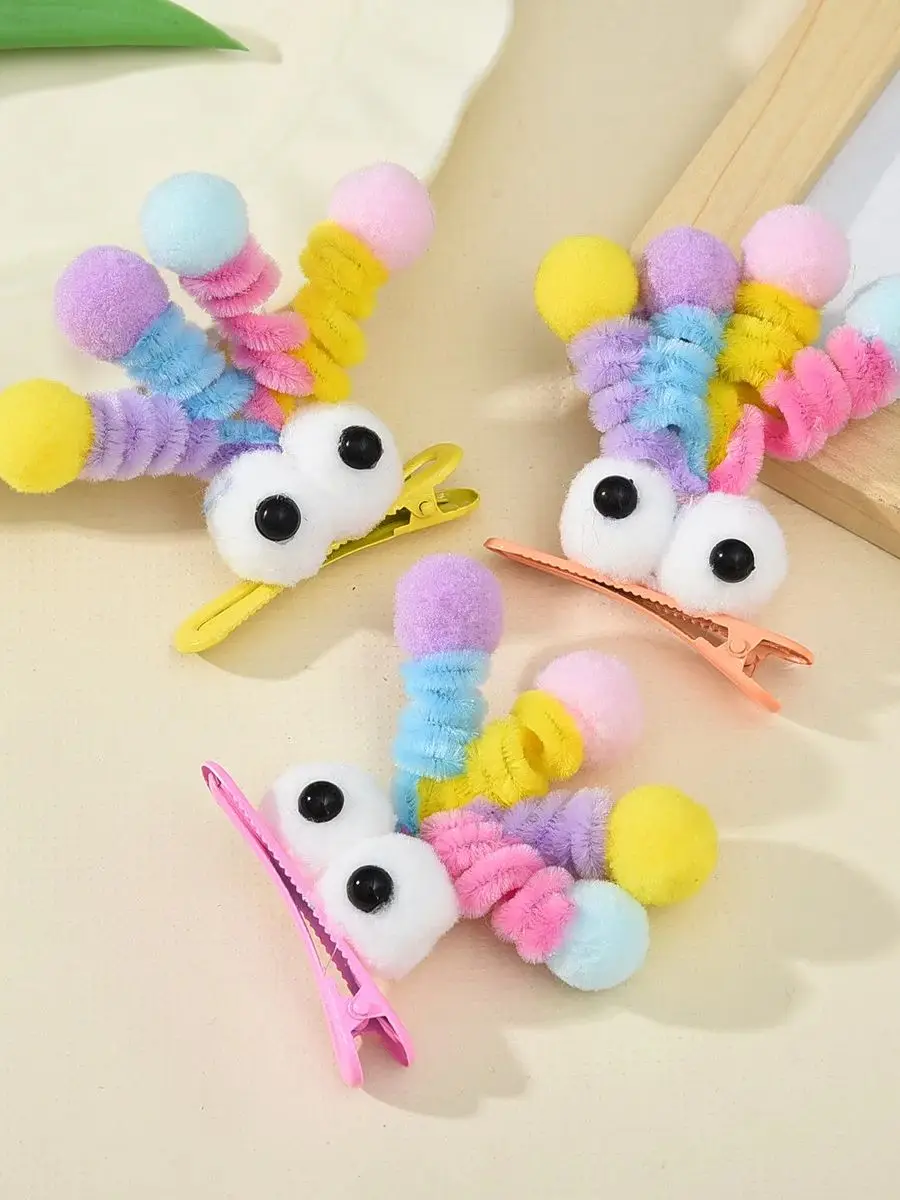 5 Stück Quicksand BB-Clips, Kinder-Haarspangen, Haarspangen für Mädchen-Ponyfrisuren, kleine Haarnadeln, Baby-Haaraccessoires, hochwertig – Detail 4