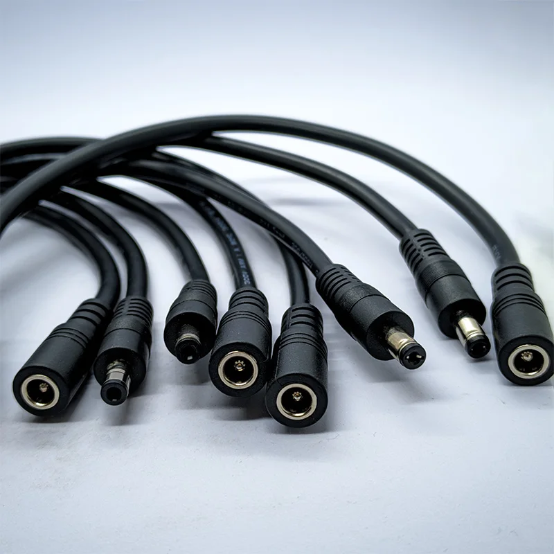 1PC For Model Airplane Players Essential XT60 Male & Female To DC5521/5.5*2.5mm Male & Female Head 1.5AWG/15/0.3M Adapter Cable