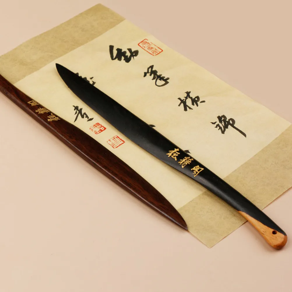 ライスペーパーカッター-木製手作りレターオープナー-封筒用-文字用紙用-携帯用-快適-オフィス-家庭用