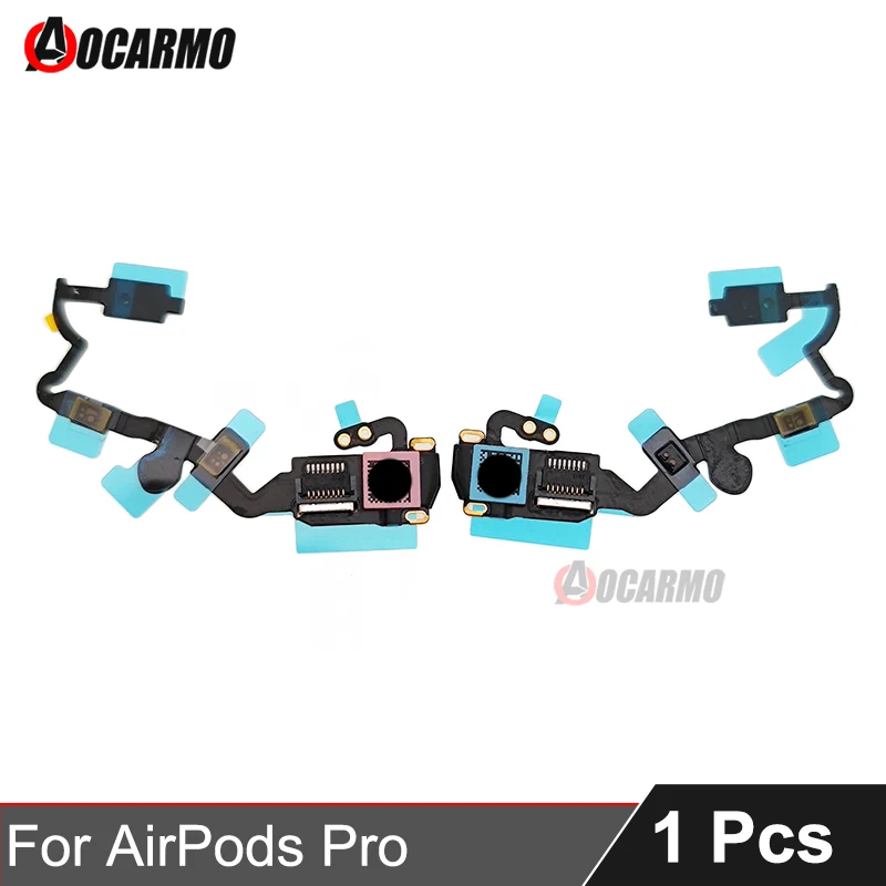 Aocarmo For AirPods Pro A2190 A2084 A2083 Noise Reduction Microphone Mic Connector Flex Cable Repair Replacement Part