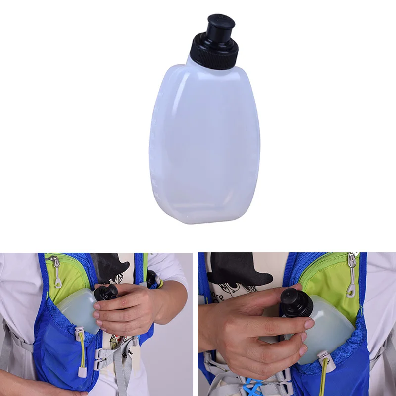 

250ML Plastic Water Bottle Universal Portable Waist Belt Bag Outdoor Running Bottle Leak-Proof Cycling Fitness Drinking Bottle