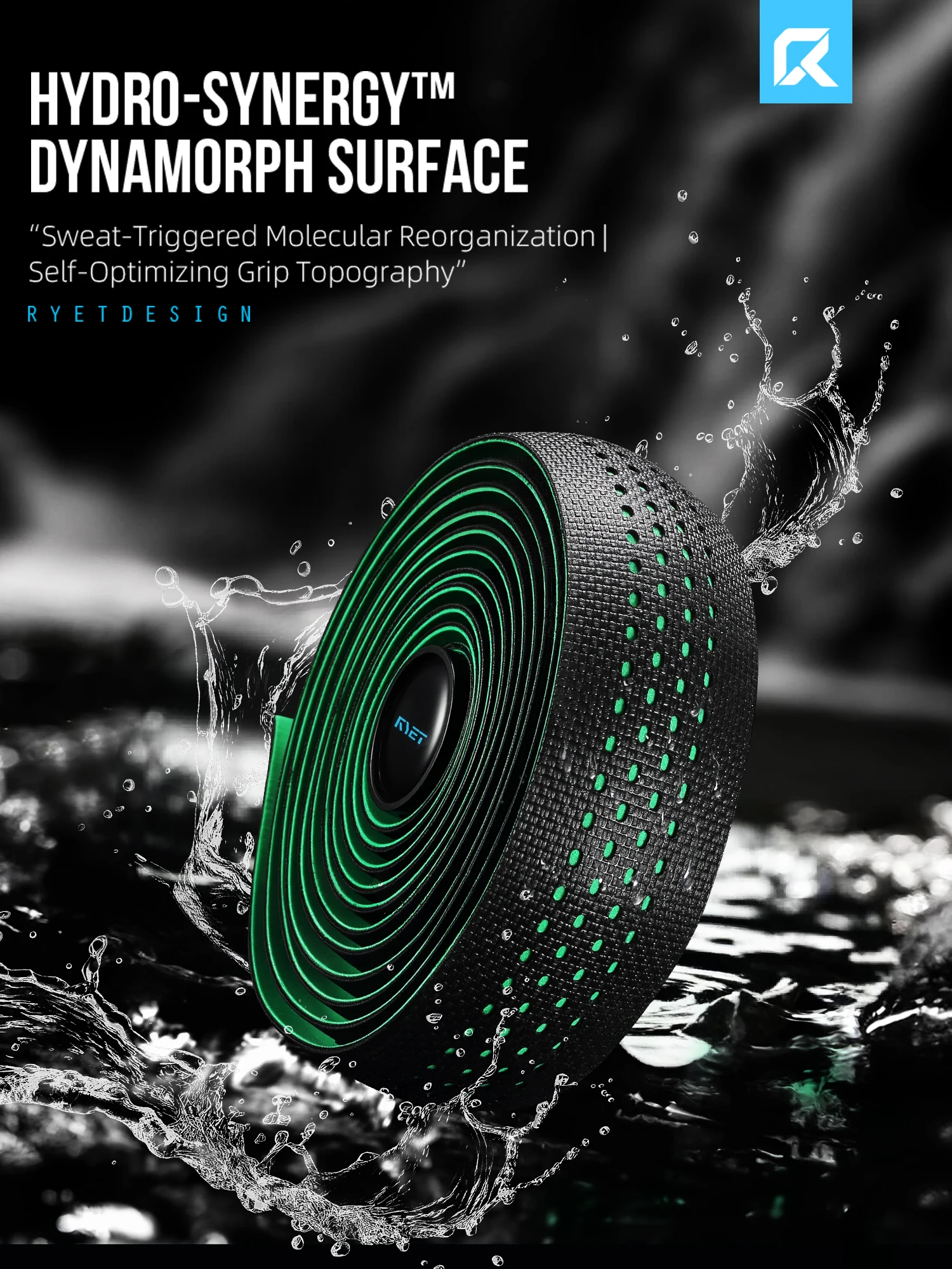 AliExpress NONE RYET Road Bike Bar Tape - Gel Padding, Anti-Slip & Shock Absorption Handlebar Wrap, Durable Anti-Vibration Tape for Cycling