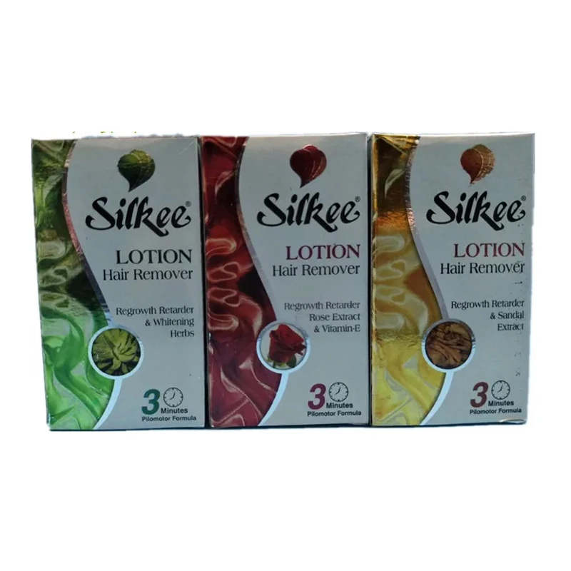 SILKEE CM Loción Depiladora 1 Botella Natural Indolor Calmante Brazos y Piernas Depilación Corporal, Piel Suave y Suave