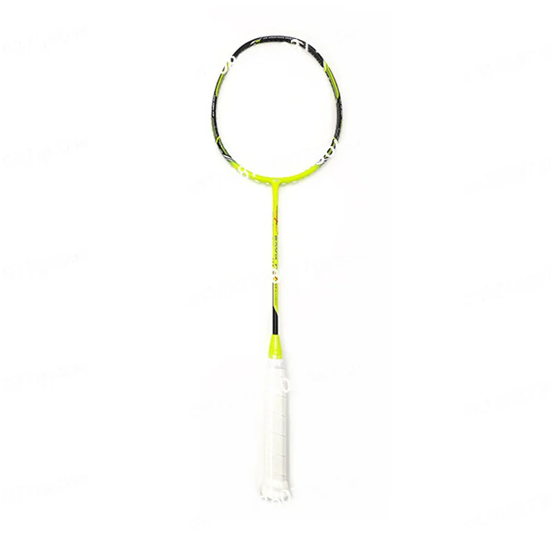 

Badminton Racket Made of All Carbon Fiber, High Impact Resistance Ultra Light 4U Men's and Women's Training Single Player Racket