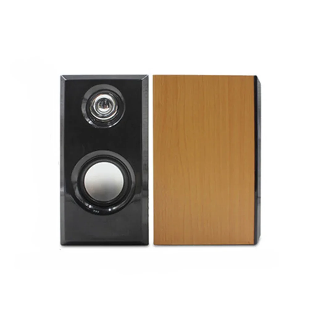 Factory direct supply hi-fi loudspeaker wooden active bookshelf speaker