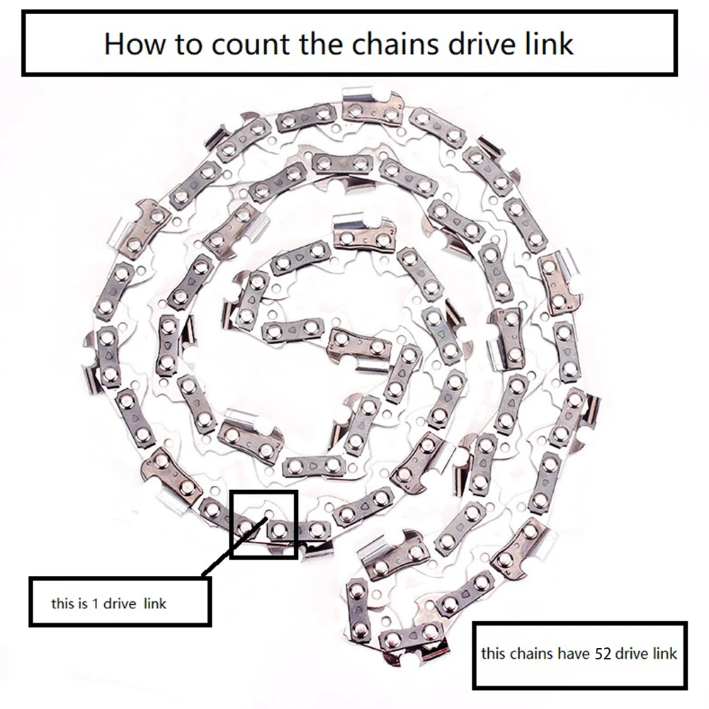 3x 14inch/35cm Chainsaw Saw Chain 1.3MM 3/8 0.050