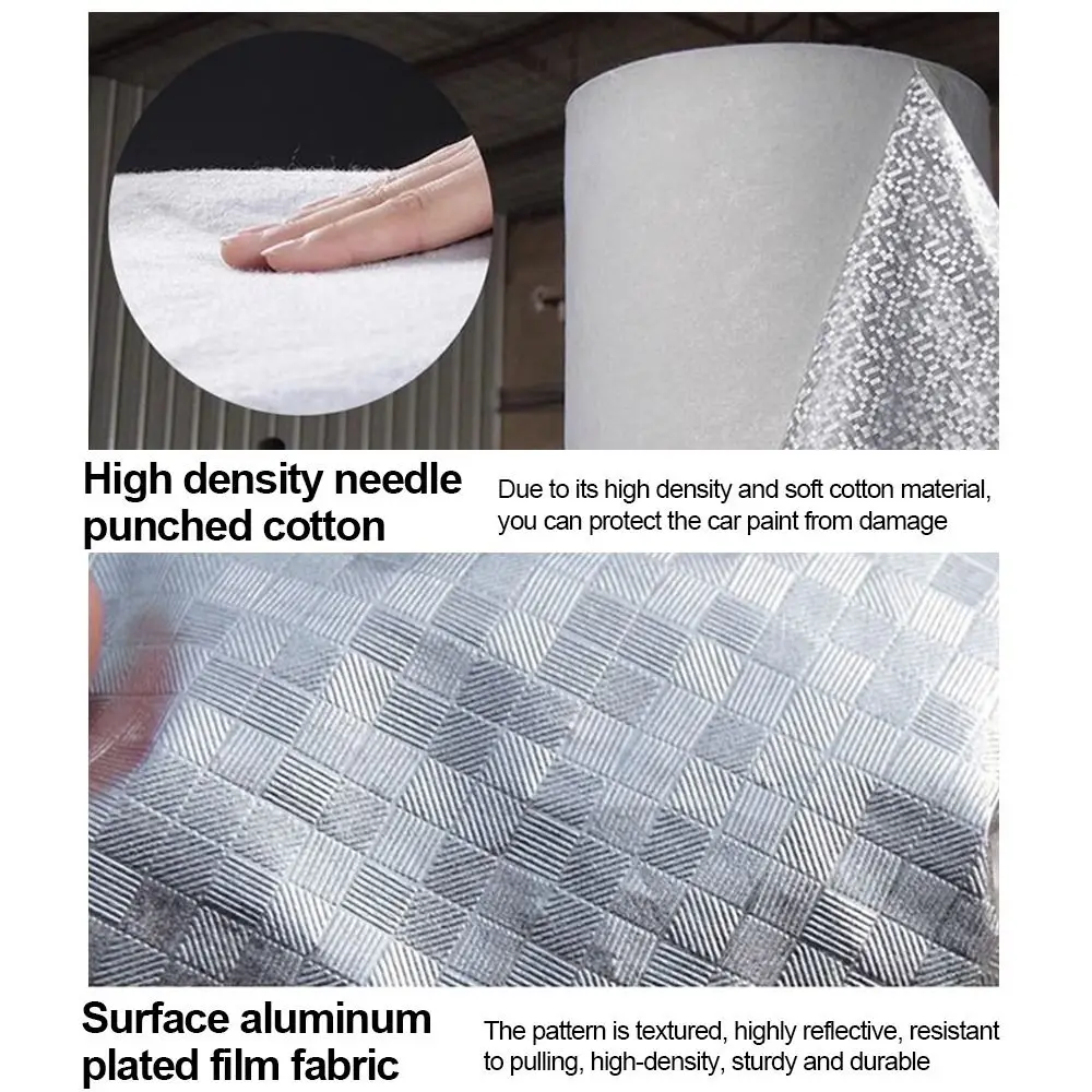 New Thickened Air Conditioner Cover Multisize Silver Waterproof Dust Cover Dustproof Air Conditioner Heat-insulating Outdoor