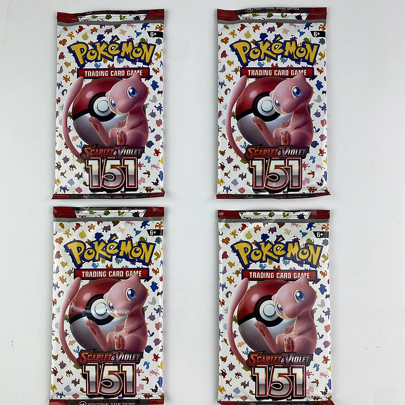 Pokemon TCG: Scarlet & Violet 151 classics Expansion Booster, tarjetas comerciales, versión en inglés, 10/20 piezas