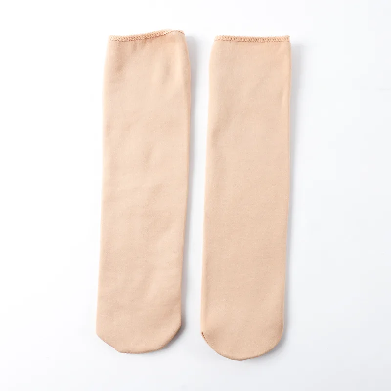 10 Paar Herbst-Winter-beiläufige, bequeme, dicke Schneesocken, modische, vielseitige, warme Röhrensocken, einfache Damensocken